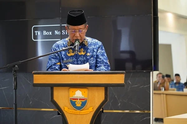 19 februari 2024 wakil gubernur provinsi jambi, abdullah sani. foto diskominfo provinsi jambi