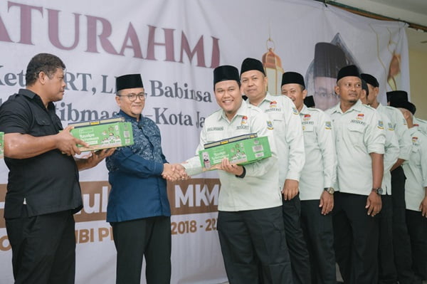 h. maulana gelar acara silaturahmi bersama seluruh ketua rt se kecamatan paal merah dan jambi selatan...