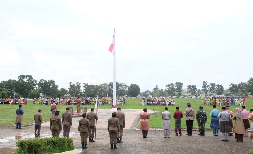 Pemkab Muaro Jambi Memperingati Upacara Peringatan Hari Ulang Tahun ke-67 Provinsi Jambi Tahun 2024