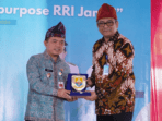 Gubernur Jambi, Al Haris saat hadiri acara Peresmian Studio Multipurpose Radio Republik Indonesia (RRI) Jambi. Foto: Diskominfo Provinsi Jambi