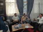 kepala dinas kominfo provinsi jambi, ariansyah melakukan focus group discussion (fgd) bersama tim tenaga ahli dari unama.