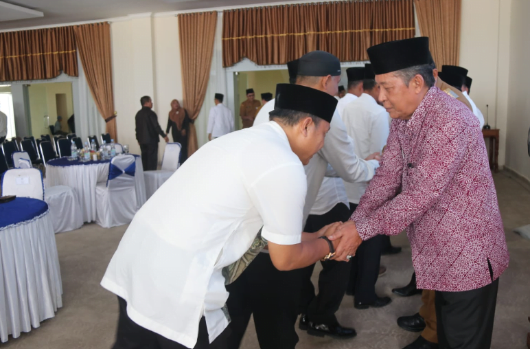 Wakil Gubernur Jambi, Abdullah Sani mengawali kegiatan Halal Bihalal Pemerintah Provinsi Jambi di Kabupaten Kerinci dan Kota Sungai Penuh.