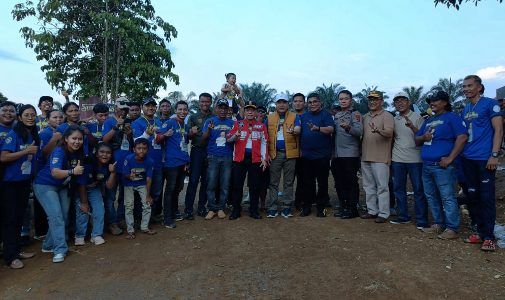 al haris tutup gubernur cup 1 super grasstrack cirkuit mpk bangko