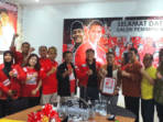 bakal calon walikota jambi, budi setiawan beserta tim bersambang ke kantor dpw partai solidaritas indonesia (psi) provinsi jambi