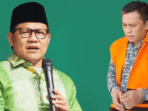 cak imin (kiri) dan ketua dpw pkb jambi, sofyan ali (kanan).