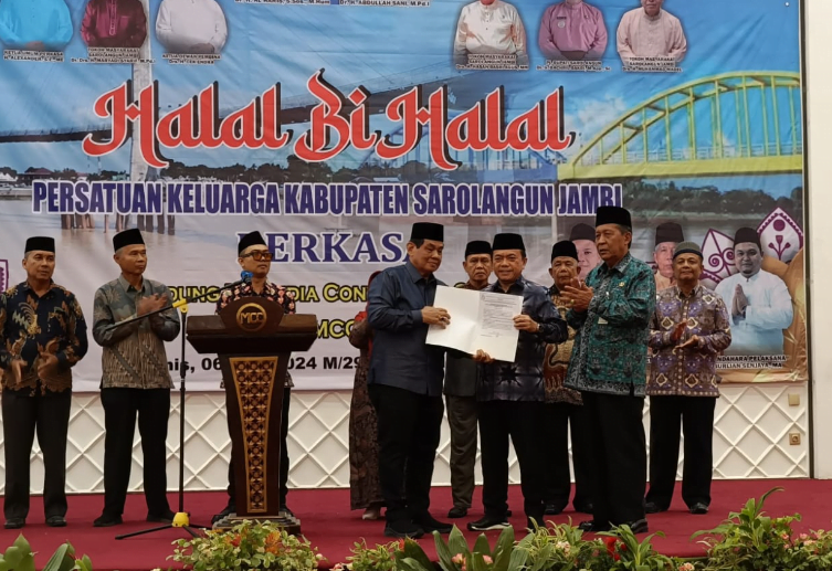 deklarasi dukungan perkasa jambi kepada al haris dan abdullah sani di pilgub jambi 2024 2029..