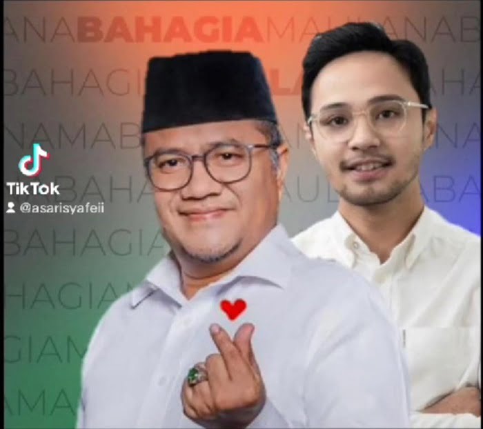 dr maulana (kiri) dan diza aljosha hazrin (kanan).