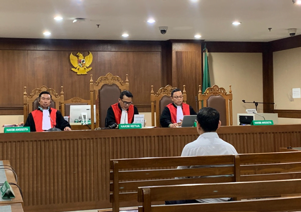 sidang vonis perkara korupsi bts