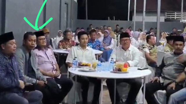 oknum asn lurah nekat ikut acara bacawako maulana