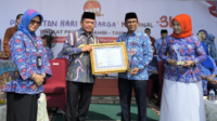 Gubernur Jambi Al Haris menghadiri peringatan Hari Keluarga Nasional (Harganas) ke-31 tingkat Provinsi Jambi di Kabupaten Merangin