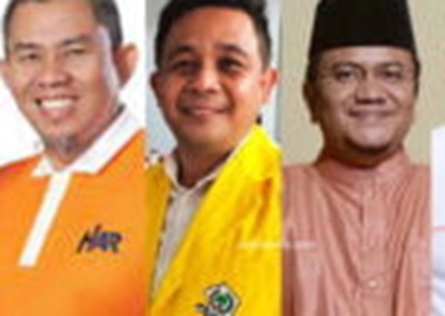 Dari kiri : H Abdul Rahman, Budi Setiawan, dan Maulana.