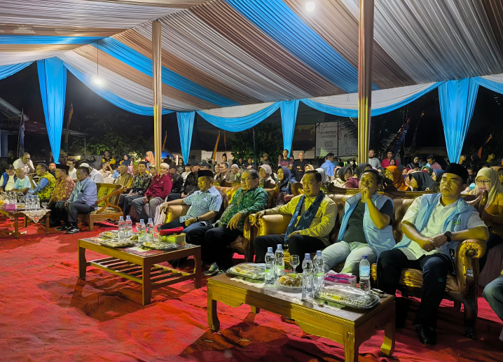 al haris silaturahmi bersama masyarakat kelurahan sungai pinang muara bungo.