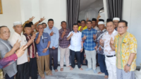 dikomandoi ketua dpd golkar merangin herman efendi, sedikitnya ratusan pensiunan tni, polri, wara kauri di kabupaten merangin, siap berjibaku memenangkan haris sani