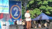 paslon gubernur dan wakil gubernur jambi, al haris abdullah sani, nomor urut 2, menghadiri silaturhami bersama ribuan simpatisan dan tim pemenangan