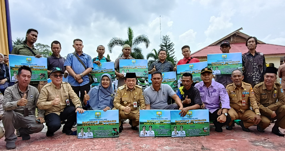 sektor pertanian menjadi salah satu prioritas pembangunan gubernur jambi al haris.